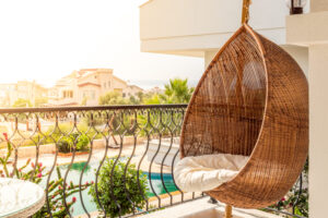 1. Hanging Chairs and effortless flowering