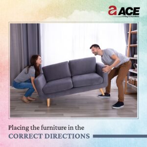 Placing the furniture