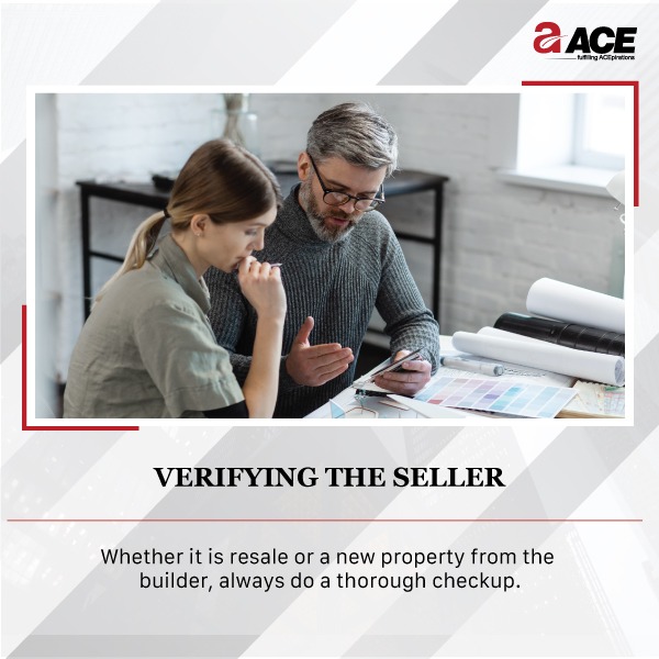 verifying the seller