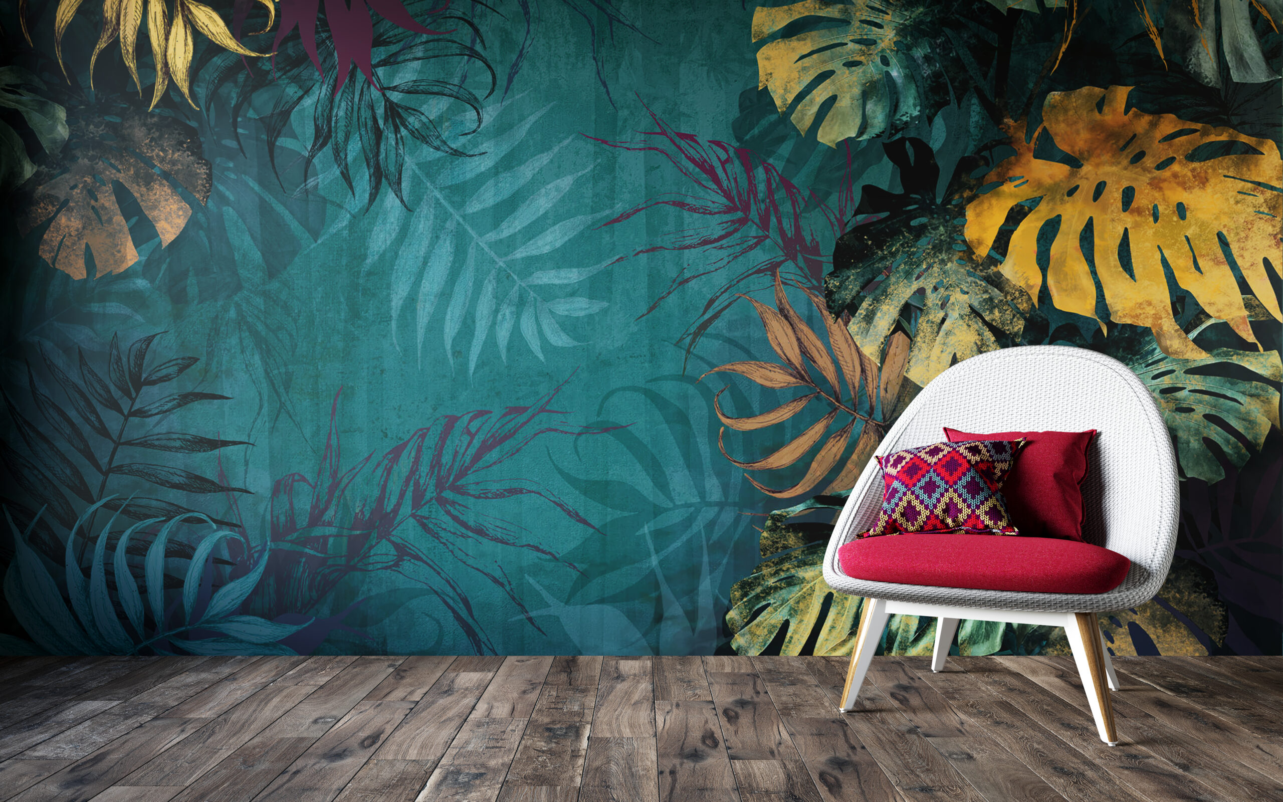 floral wallpaper