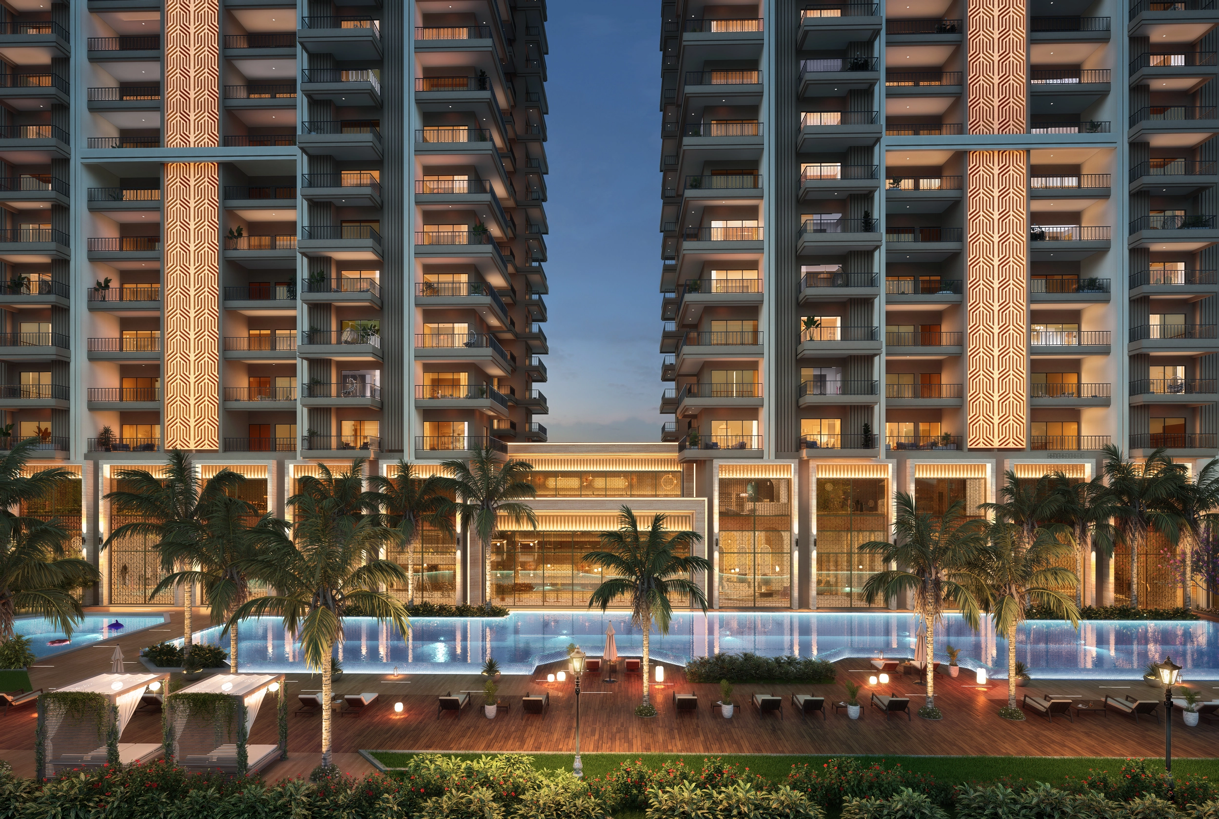 Ace Terra Tennis Court View