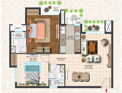 2 bhk flats in Delhi NCR