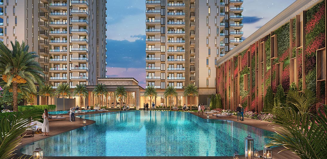 Swimming Pool of Ace Starlit Noida
