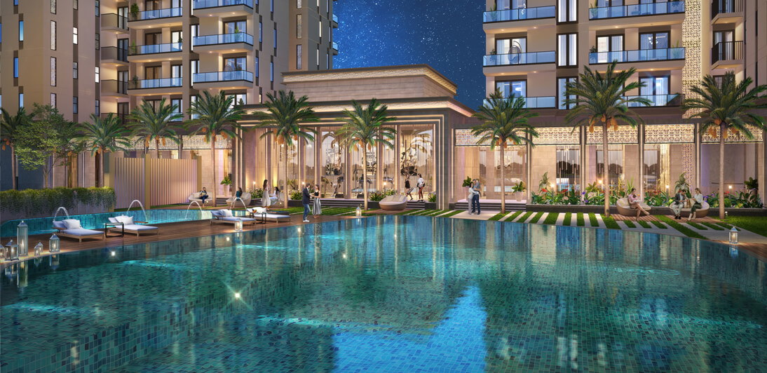 Entrance of project in sector 152 Noida